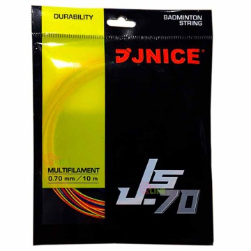 【JNICE】久奈司JS-70超耐打彩虹羽拍線(0.70mm)